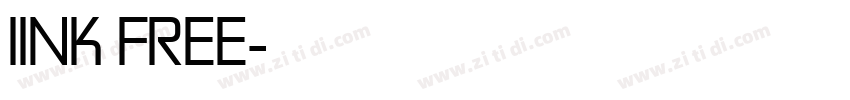 IINK FREE字体转换